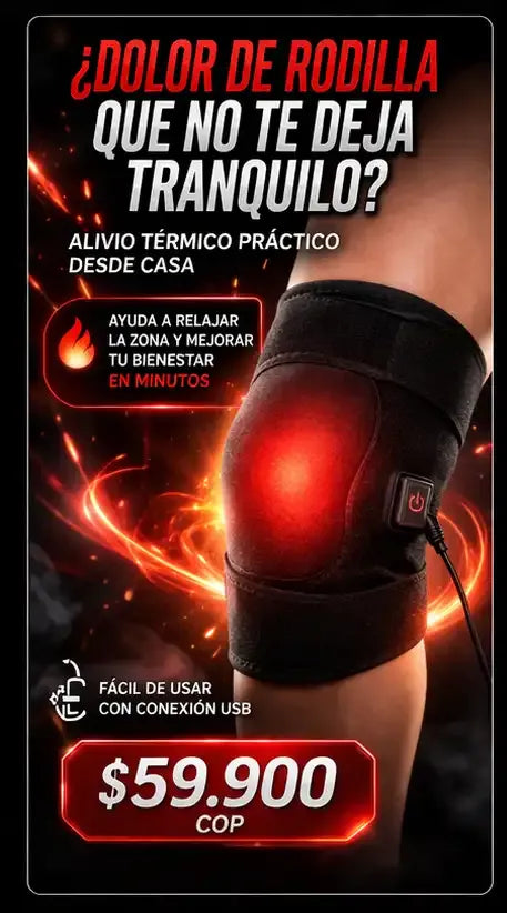 Rodillera Térmica Electica